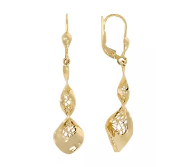 Zlaté náušnice 3465