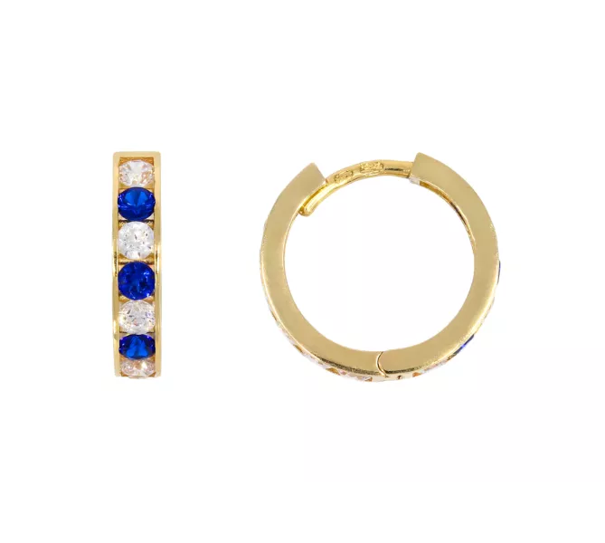 Zlaté náušnice 3464