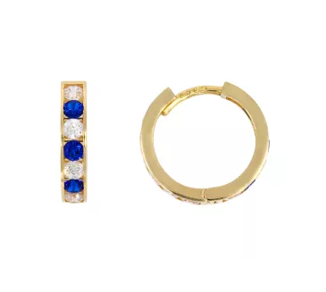 Zlaté náušnice 3464