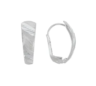 Náušnice z bieleho zlata 4227