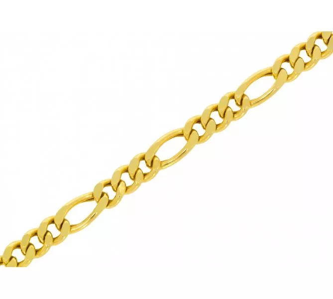 Zlatý náramok Figaro 5mm 069