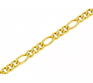 Zlatý náramok Figaro 5mm 069