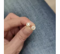 Zlaté náušnice 3842