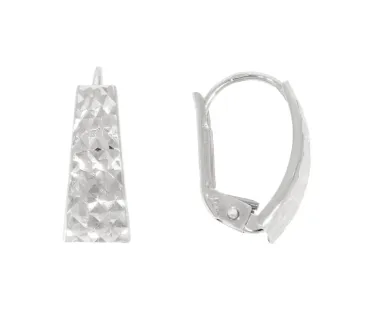 Náušnice z bieleho zlata 4230