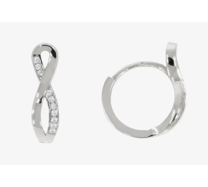 Náušnice z bieleho zlata 4231