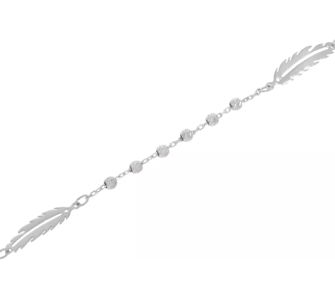 Náramok z bieleho zlata 1253