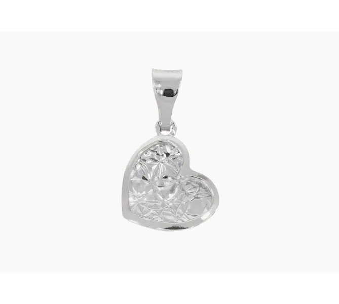 Prívesok z bieleho zlata 1635