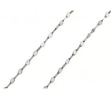 Retiazka z bieleho zlata 504