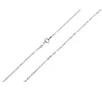 Retiazka z bieleho zlata 504