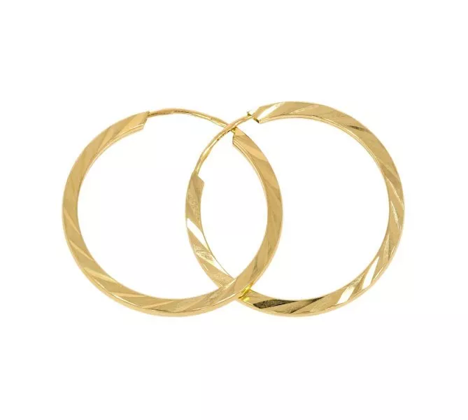 Zlaté náušnice 2018