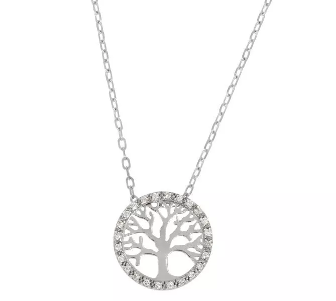 Retiazka z bieleho zlata 709