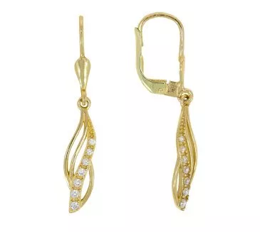 Zlaté náušnice 2217