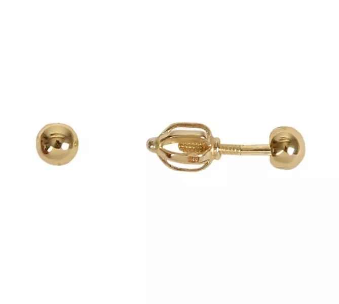 Zlaté náušnice 1694