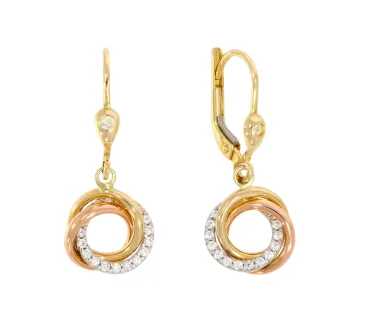 Zlaté náušnice 4235