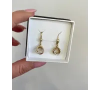 Zlaté náušnice 4235