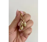 Zlaté náušnice 4236