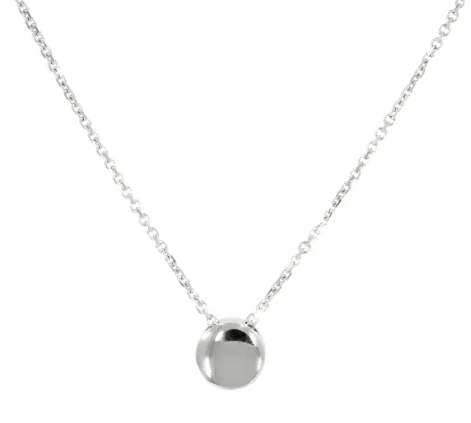 Retiazka z bieleho zlata 1414