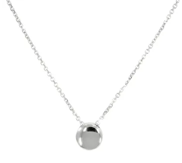 Retiazka z bieleho zlata 1414