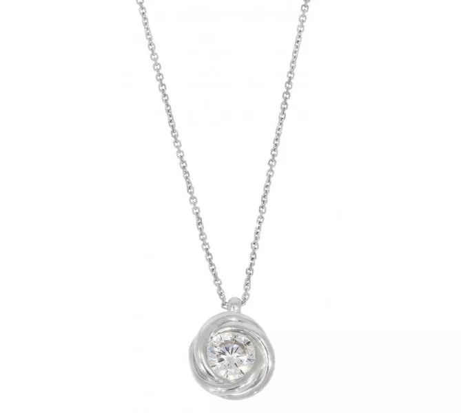 Retiazka z bieleho zlata 838