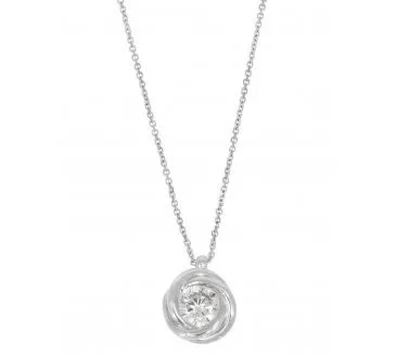 Retiazka z bieleho zlata 838