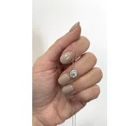 Retiazka z bieleho zlata 838