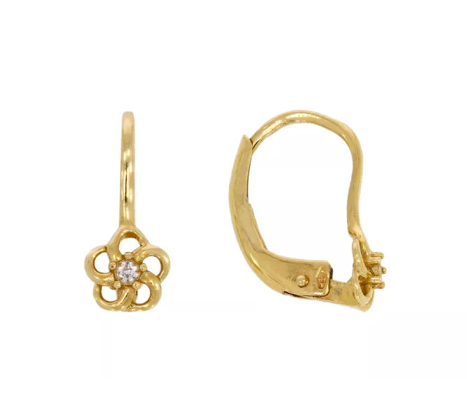 Zlaté náušnice 3494