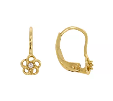 Zlaté náušnice 3494