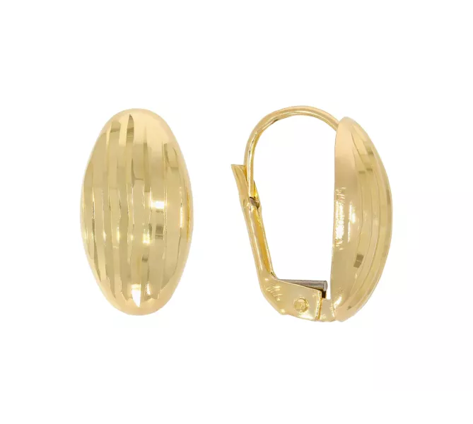 Zlaté náušnice 3856