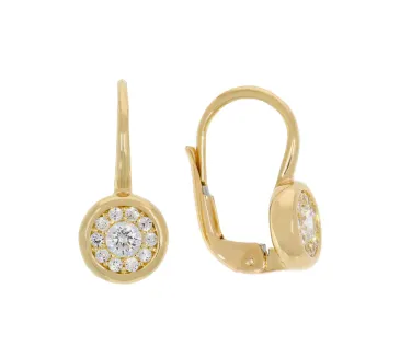 Zlaté náušnice 4240