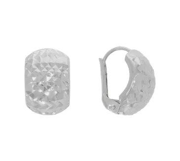 Náušnice z bieleho zlata 3860