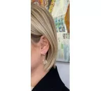 Zlaté náušnice 3479