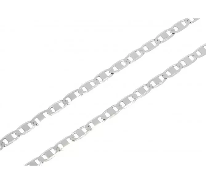 Retiazka z bieleho zlata 829