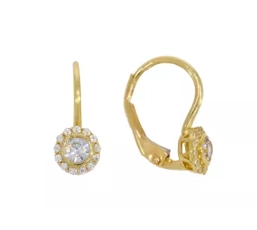 Zlaté náušnice 3490