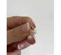 Zlaté náušnice 3490