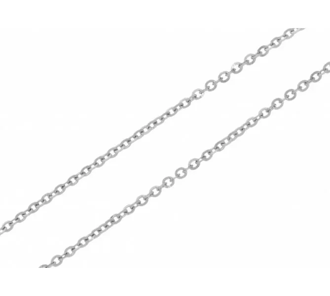 Retiazka z bieleho zlata 742