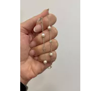 Náramok z bieleho zlata 1256