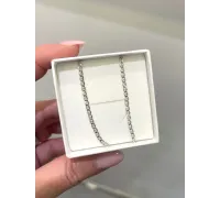 Retiazka z bieleho zlata 380