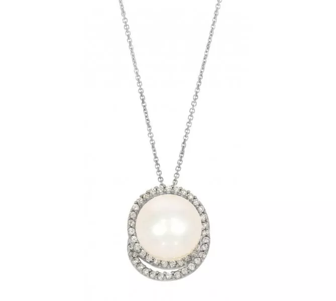 Retiazka z bieleho zlata 792