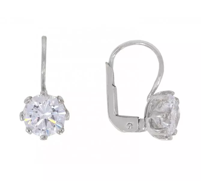 Náušnice z bieleho zlata 1954