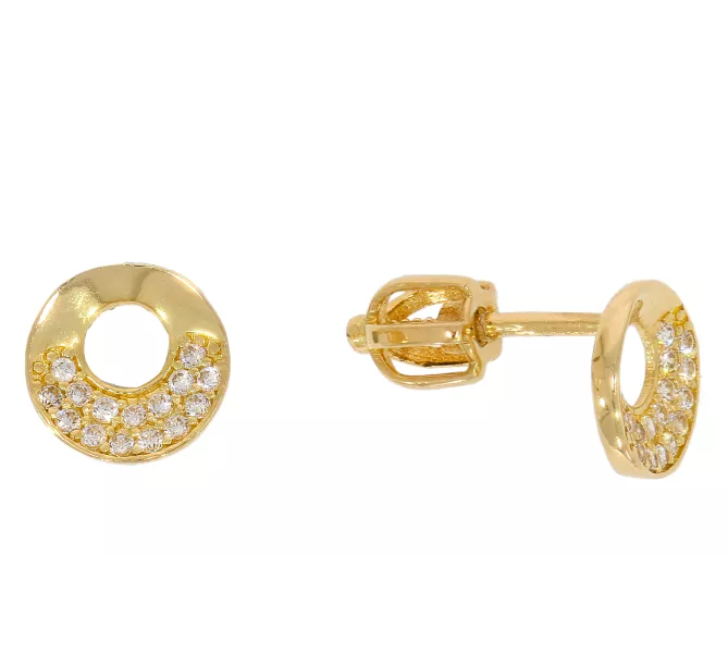 Zlaté náušnice 3104
