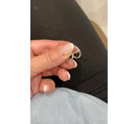 Náušnice z bieleho zlata 3867