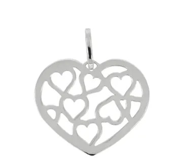 Prívesok z bieleho zlata 1638