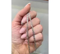 Retiazka z bieleho zlata 904