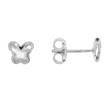 Náušnice z bieleho zlata 3498