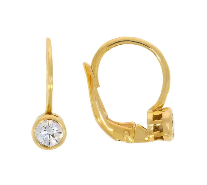 Zlaté náušnice 3868