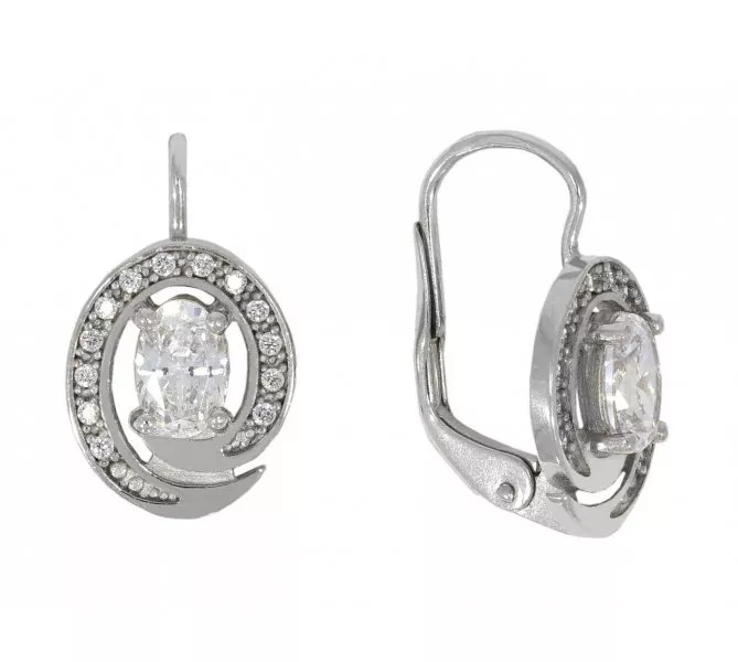 Náušnice z bieleho zlata 1993