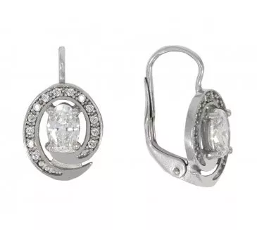 Náušnice z bieleho zlata 1993