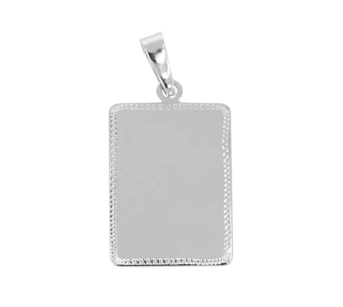 Prívesok z bieleho zlata 1419