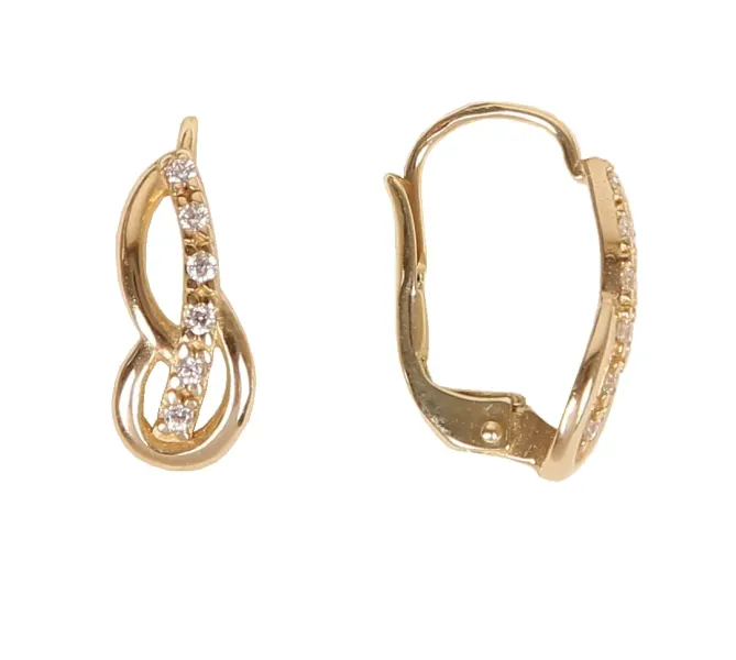 Zlaté náušnice 1293