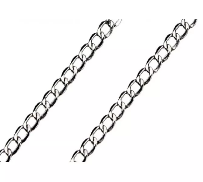 Retiazka z bieleho zlata 075